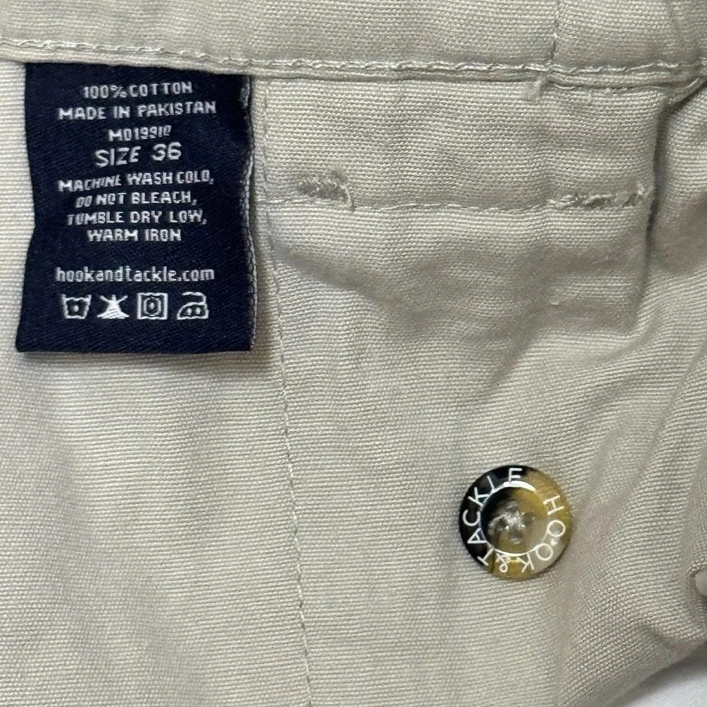 MEN'S BEER CAN ISLAND CARGO COTTON FISHING SHORT